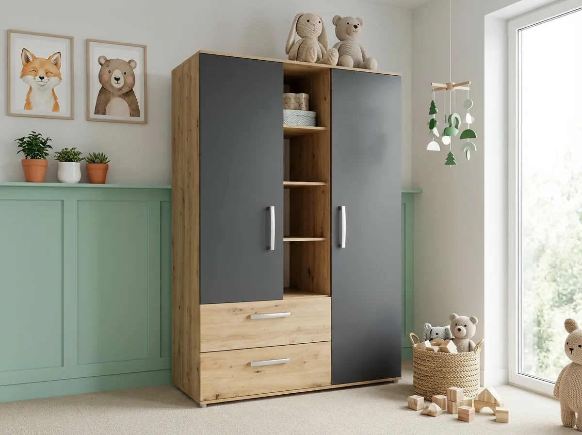 Kleiderschrank 2-türig »Alessio«
