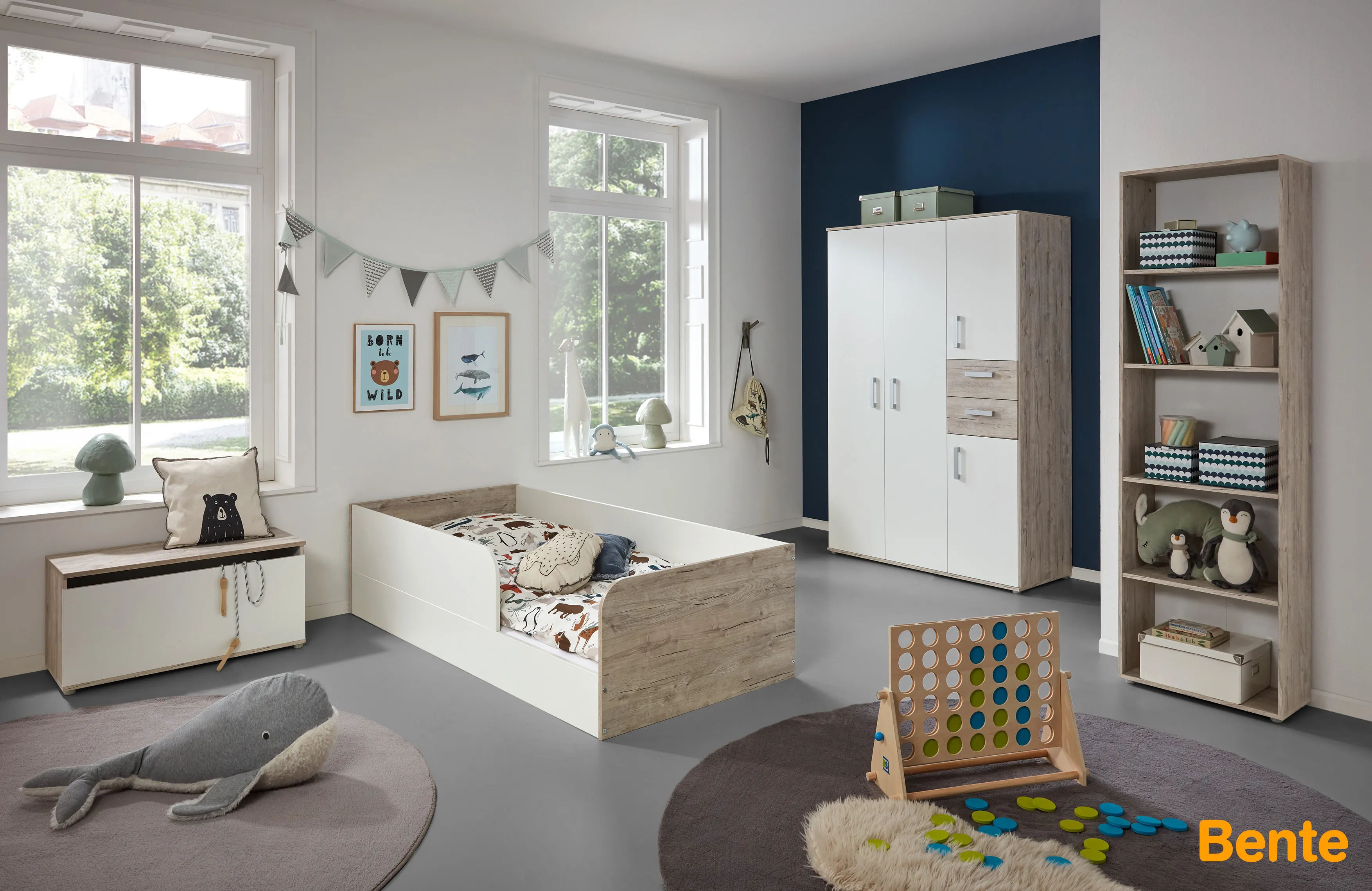 arthur berndt Kinderzimmer Kleinkindzimmer Bente im Milieu-Namen