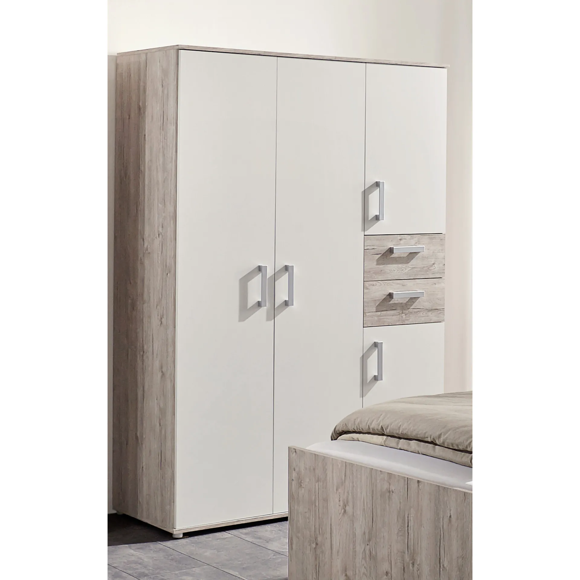 Kleiderschrank 4-türig »Bente«