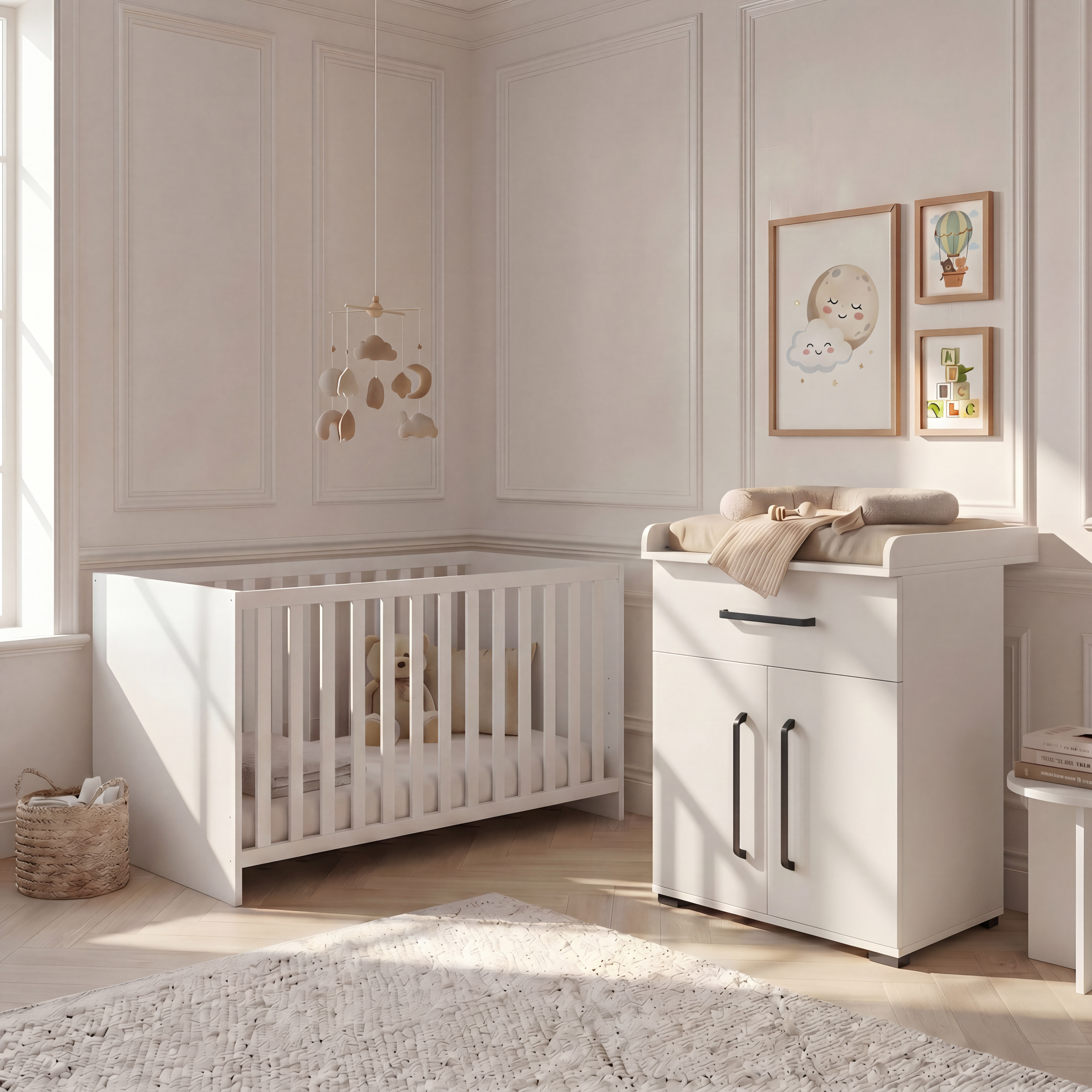 Essentials Kinderbett - Das Einfache in Snow White