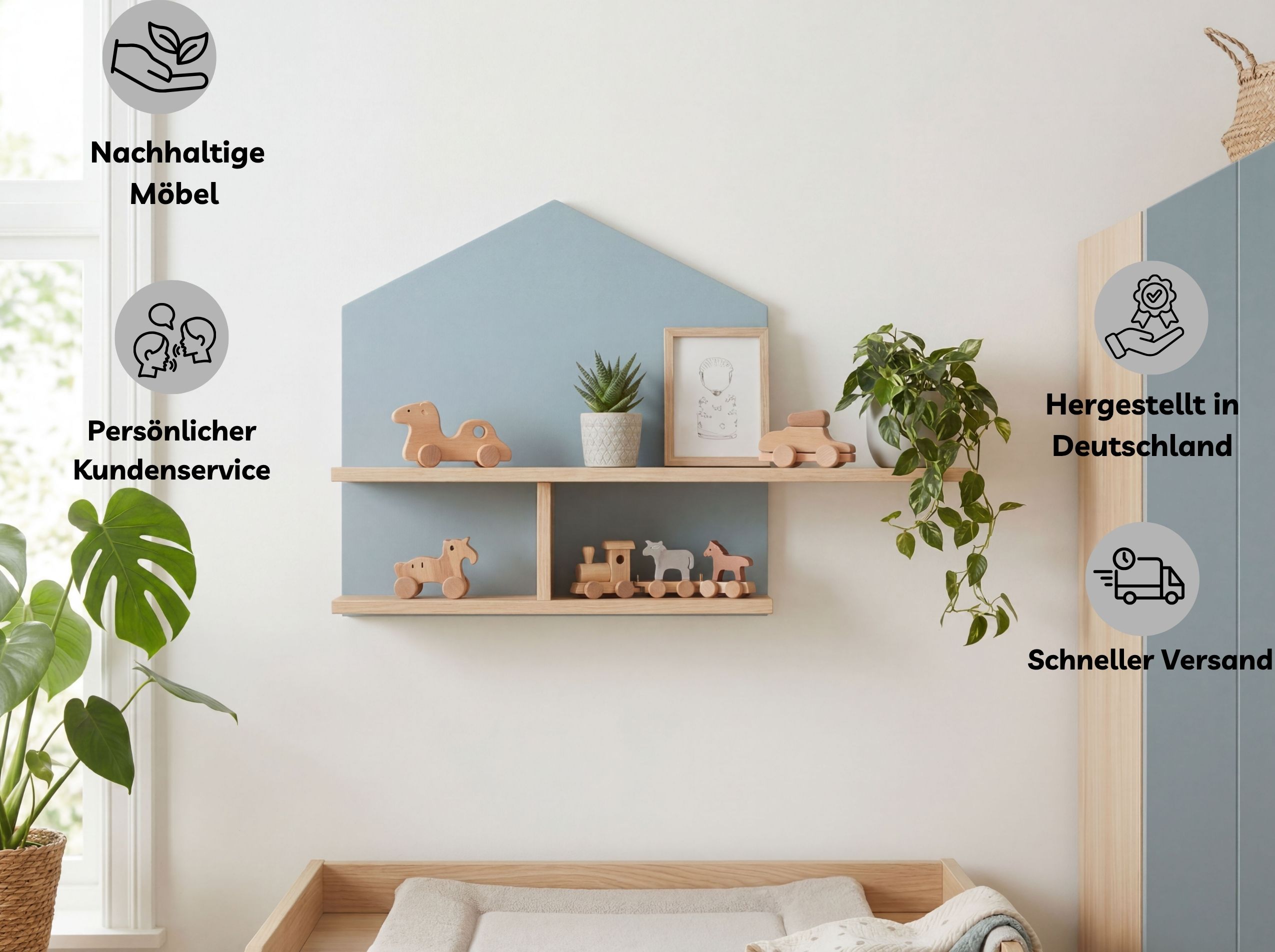 Wandregal ROOFY im Spitzdachdesign: Deine Vorteile | Arthur Berndt